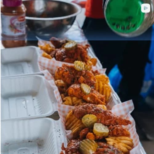 Jumbo Tenders & Seasoned Waffle Cut Box