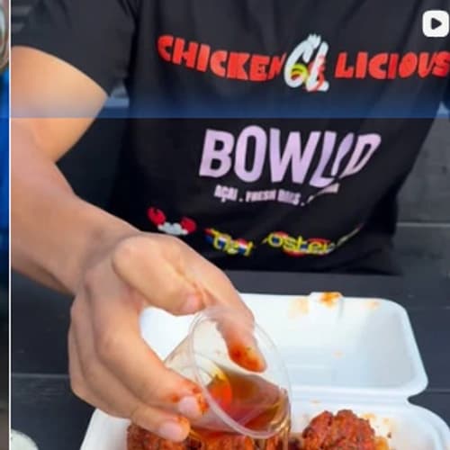 Hot Honey Glazed Tenders & Golden Waffles